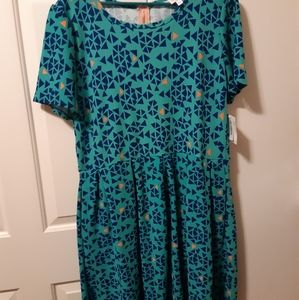Lularoe Amelia Dress 3XL NWT